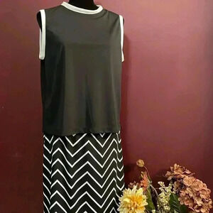 Outfit JPR 2 Piece Black Dress